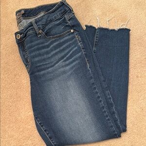 Torrid Crop boyfriend jeans